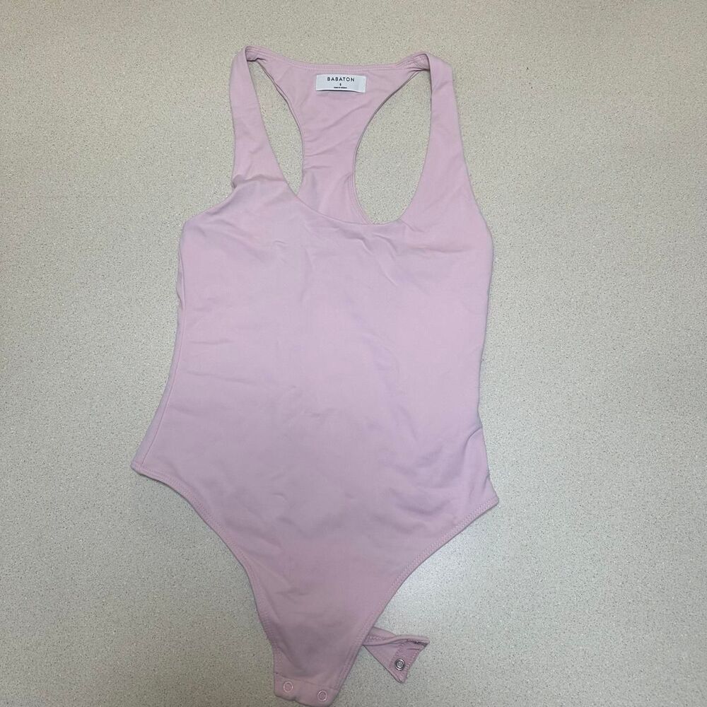 Aritzia Women's Pink Bodysuit